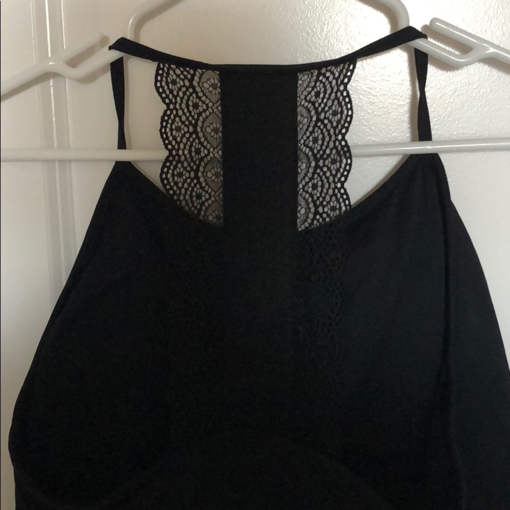 NWT Fabletics Tank w/ Lace Racerback - Picture 3 of 4